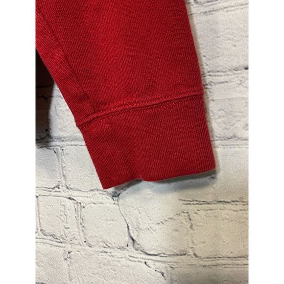 Polo by Ralph Lauren Men's 1/4 Zip Pullover Size M Estate Rib Red - Picture 7 of 14